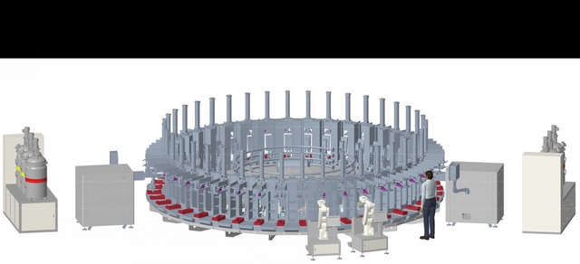 Double density PU shoe machine BY-L16A